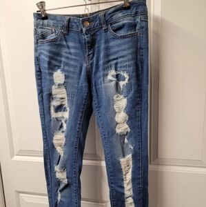 Wax Jean Women's Jeans Size: 5 Distress